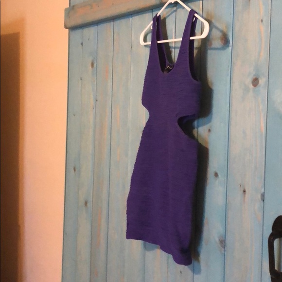 Bebe bondage medium purple dress - Picture 4 of 5